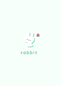 兔子5 桃 [綠]