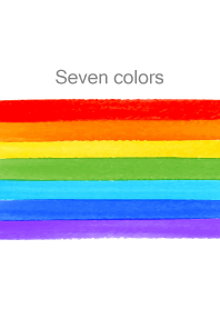 Seven colors.