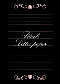 Black Letter paper *GLOSSYPINK 19*