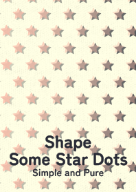 Shape Some Stars Dots Saichel Pink