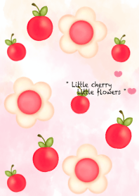 Cute sweet cherry & flowers 8