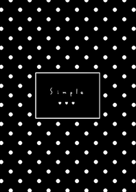 Simple Dots /black