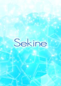 Sekine Beautiful Blue sea Crystal