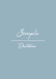 Simple Cursive Dull blue Beige Brown