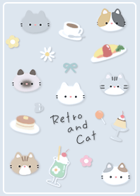 blue Retro and Cats 06_2