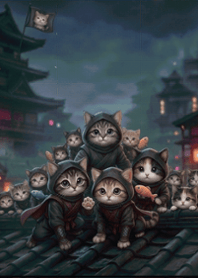 stampAI-ninja animals-Jxe6El