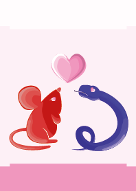 ekst Red (Rat) Love Blue (Snake)
