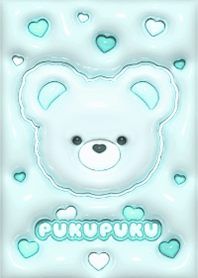 PUKUx2 TeddyBear  - Turquoise