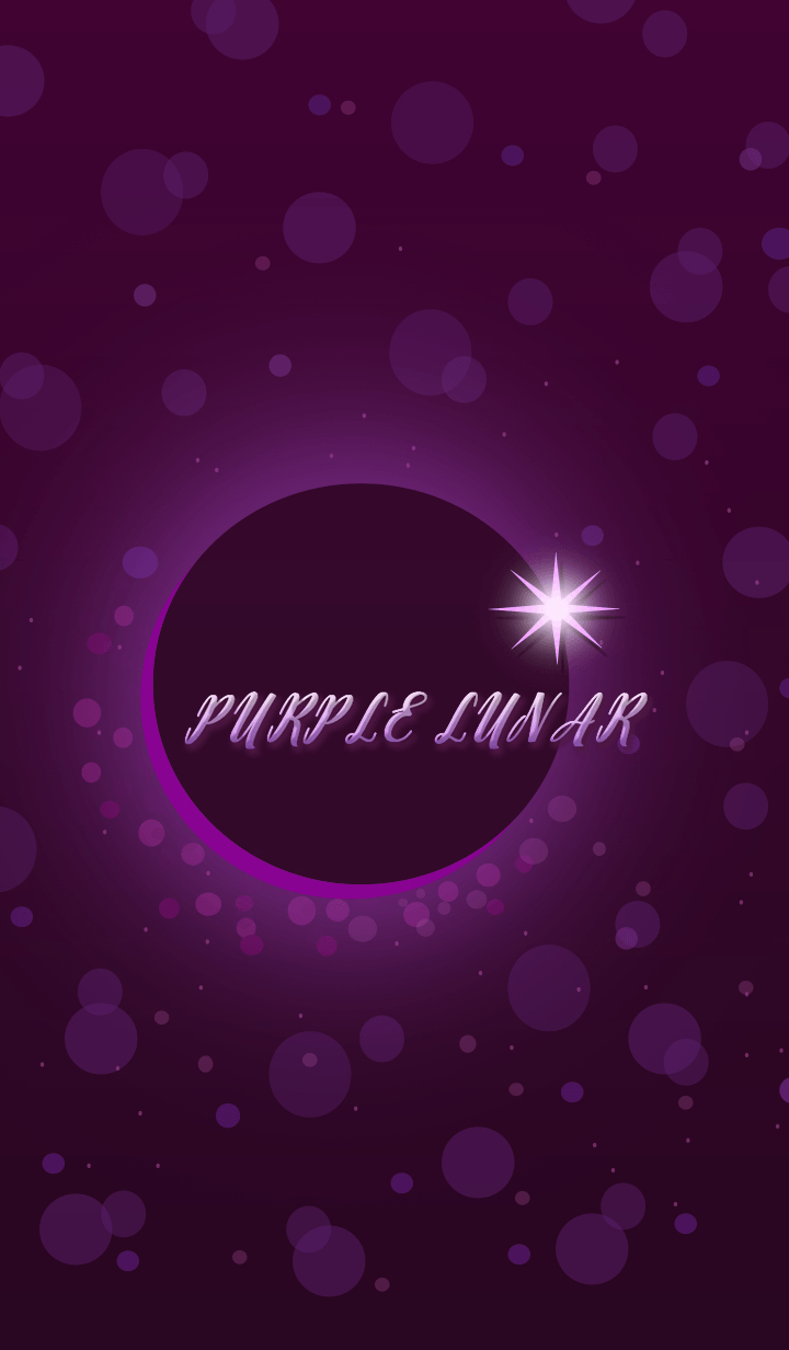 Lunar Eclipse in purple