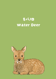 Water Deer02 moss green JP