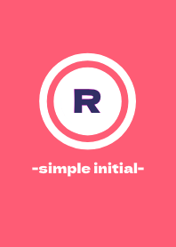 simple initial-R- THEME 55