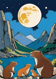 Ukiyo-e - Capybara 752A30