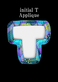 initial T Applique