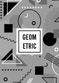 Geometric Dusty Gray