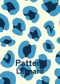 Pattern Leopard Yacht blue