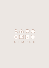 SIMPLE(beige)V.518b