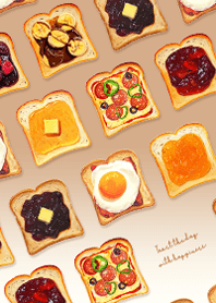 Delicious Toast -  Beige 04