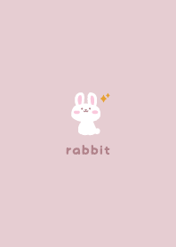 Rabbits2 Glitter - pink