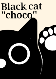 Black cat "choco"