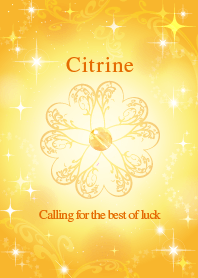 Citrine calling for the best of luck