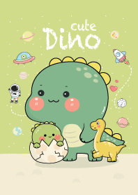 ไดโนน่ารัก : สีเขียวกรีน