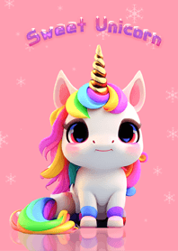 Cute Sweet Unicorn colorful