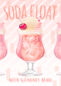 Soda Float w/GB  - PEACH PINK