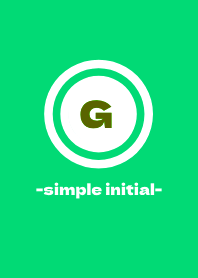 simple initial-G- THEME 74