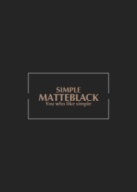 MATTE-BLACK SIMPLE 25