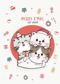 Cat Lover Merry X'mas