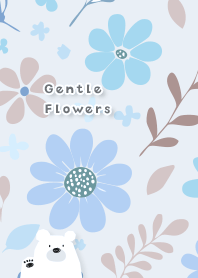 blue Gentle Flowers 02_2