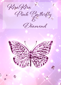 Kira Kira Pink Butterfly & Diamond