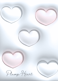 blue Fluffy plump heart 06_2
