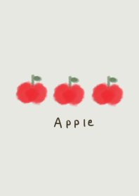 Three apples.