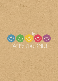 HAPPY FIVE SMILE -HEART KRAFT-
