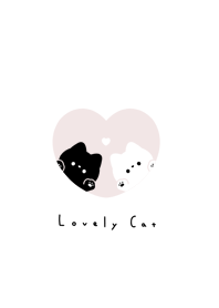 แมวและหัวใจ |white pink.