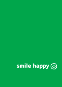 smile happy:)green