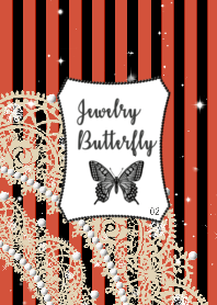 Jewelry Butterfly*02*Halloween color