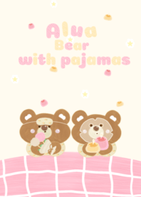 Alua Bear with pajamas
