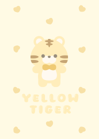 Cute Tiger Pattern [Yellow&Beige]