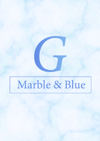 G-Marble&Blue-Initial