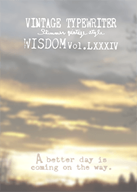 VINTAGE TYPEWRITER WISDOM Vol.LXXXIV