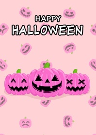 HAPPY HELLOWEEN : PINK PUMPKINS