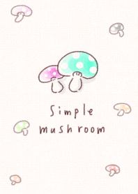 Simple mushroom beige.