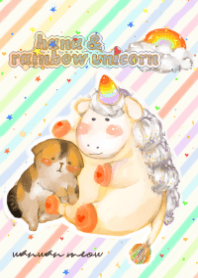 hana & rainbow unicorn
