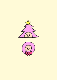My thickened eyebrows Xmas ((rhythm 2