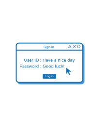 電腦桌面圖示設計-白色,藍色