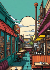 Cozy Coffee shop cefeEB