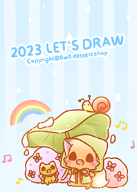 0w0甜點店♪2023 LET'S DRAW