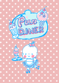 Pun Diner pink